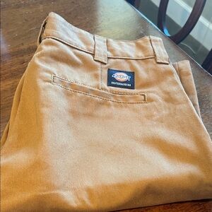 Dickies Men's Khaki Skateboarding Pants